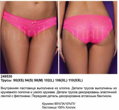Лот: 8826912. Фото: 1. Новые женские трусики из кружевного... Нижнее бельё