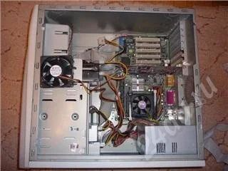 Лот: 190023. Фото: 1. Intel Celeron 2.4GHz; 1,3Gb DDRI... Компьютеры в сборе