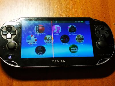 Лот: 12814686. Фото: 1. Ps Vita прошитая 4гб c кучей игр. Игровые приставки, консоли