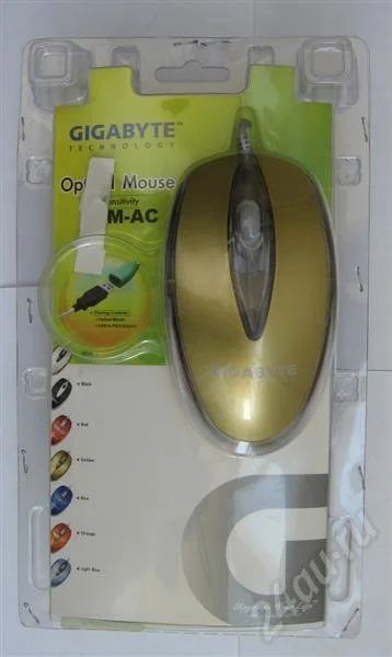 Лот: 489482. Фото: 1. Мышь GigaByte GM-AC. Клавиатуры и мыши