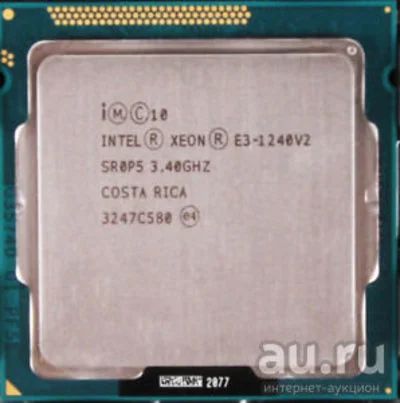Лот: 13643702. Фото: 1. Процессор Intel Xeon E3-1240 v2... Процессоры