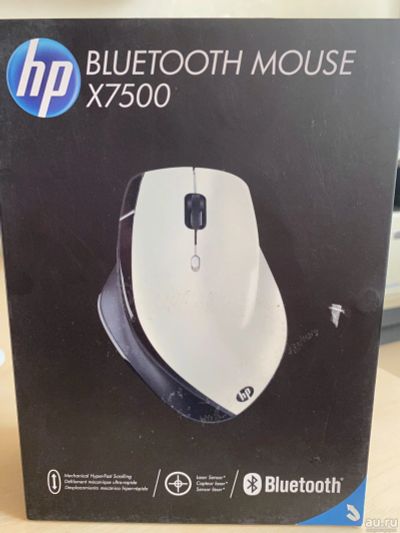 Лот: 16412341. Фото: 1. Мышь HP x7500 Bluetooth Mouse. Клавиатуры и мыши