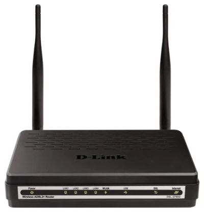 Лот: 5276078. Фото: 1. ADSL модем D-Link DSL-2750U с... Проводные модемы