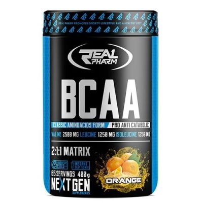 Лот: 12391764. Фото: 1. Real Pharm BCAA Instant (400 гр... Спортивное питание, витамины