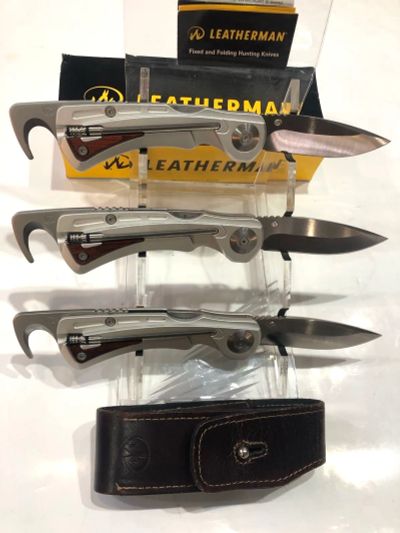 Лот: 25154527. Фото: 1. Нож складной Klamath Leatherman... Ножи, топоры