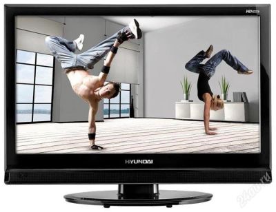 Лот: 832074. Фото: 1. 22 дюйма ЖК телевизор Hyundai... Телевизоры
