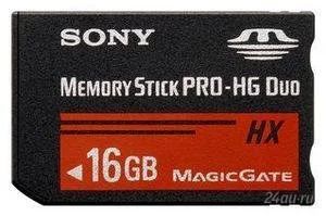 Лот: 2586827. Фото: 1. Sony Memory Stick PRO-HG DUO 16GB... Карты памяти