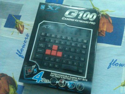 Лот: 4469695. Фото: 1. Игровая клавиатура A4Tech X7-G100. Клавиатуры и мыши