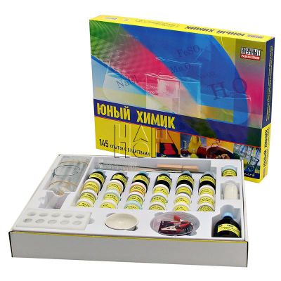 Лот: 10349888. Фото: 1. Набор "Юный химик". Игровые наборы