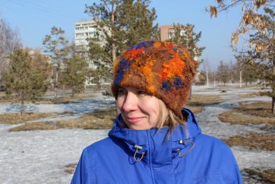 Лот: 14701249. Фото: 1. шапка-папаха валяная. Головные уборы