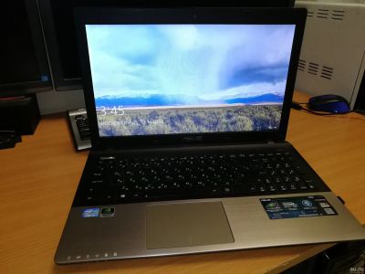 Лот: 15656630. Фото: 1. Ноутбук Asus k55v 15.6/i7/635m2gb... Ноутбуки