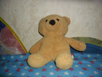 Лот: 7010838. Фото: 1. Медвежонок рыжий. Мягкие