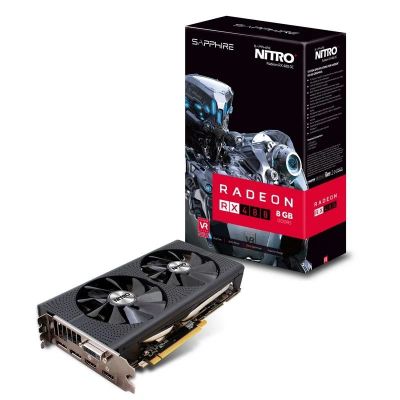 Лот: 9850235. Фото: 1. Видеокарта Sapphire Radeon RX... Видеокарты