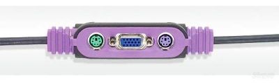 Лот: 2387108. Фото: 1. KVM Switch (клавиатураPS / 2+мышьPS... Другое (периферия)