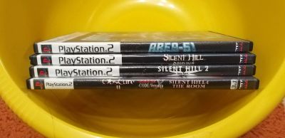 Лот: 17105000. Фото: 1. Взрослые игры на PS2 - 4 штуки. Игры для консолей