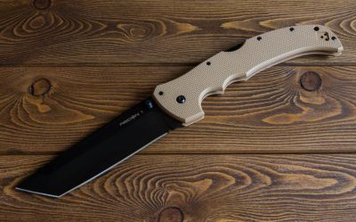 Лот: 7986570. Фото: 1. Cold Steel XL Recon 1 Tanto point... Ножи, топоры