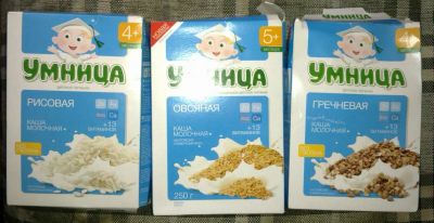 Лот: 4299011. Фото: 1. Каши умница. Детское питание