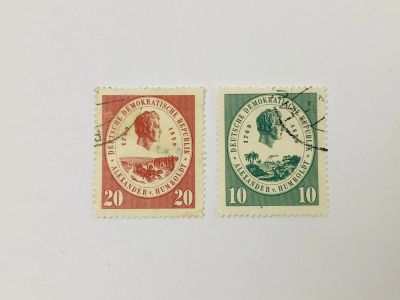 Лот: 23594083. Фото: 1. Александр фон Гумбольдт. Полная... Марки