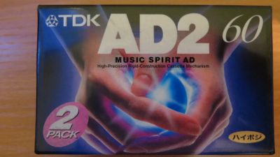 Лот: 13978598. Фото: 1. аудиокассета TDK AD2 60N Type... Аудиозаписи