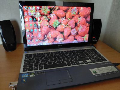 Лот: 25590867. Фото: 1. Ноутбук Acer + колонки. Ноутбуки