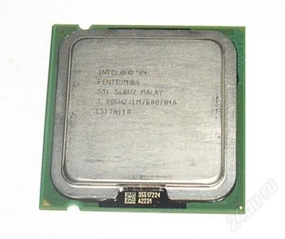 Лот: 1294671. Фото: 1. Intel Pentium 4 531 Prescott... Процессоры