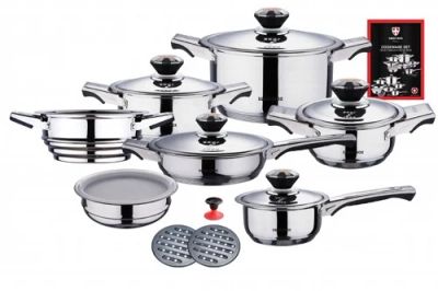 Лот: 4349284. Фото: 1. Набор кастрюль Swiss Inox SI-7001. Сковороды и сотейники