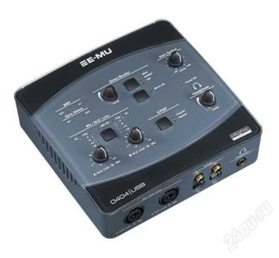 Лот: 2139752. Фото: 1. E-mu 0404 usb Звуковая Карта... DJ-оборудование