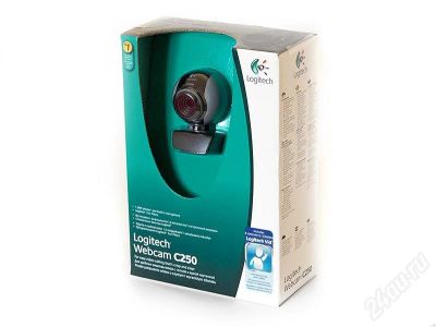Лот: 219913. Фото: 1. Веб-камера Logitech C250. Веб-камеры