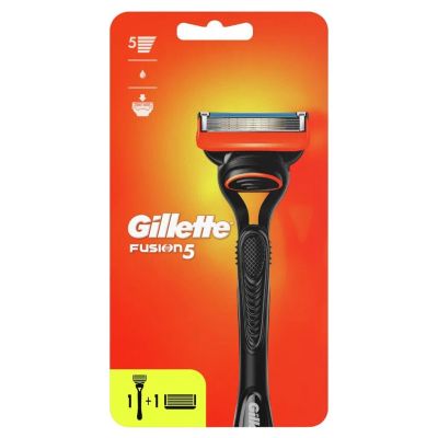 Лот: 24095188. Фото: 1. Станок для бритья Gillette, Fusion... Бритвенные станки и лезвия