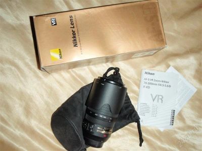 Лот: 1171491. Фото: 1. Объектива AF-S Nikkor 70-300mm... Объективы