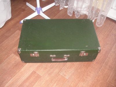 Лот: 16199862. Фото: 1. Большой чемодан СССР 58 год. Чемоданы и сумки дорожные