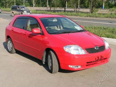 Лот: 203356. Фото: 1. Toyota Corolla Runx 2001. Автомобили