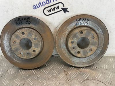 Лот: 24299526. Фото: 1. диски тормозные Chevrolet Cruze... Тормозная система
