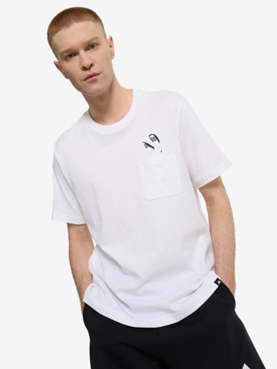 Лот: 25269369. Фото: 1. Футболка мужская adidas, Белый. Другое (спортивная одежда)