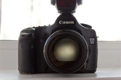 Лот: 2240683. Фото: 1. срочно! canon eos 5d + canon ef... Цифровые зеркальные
