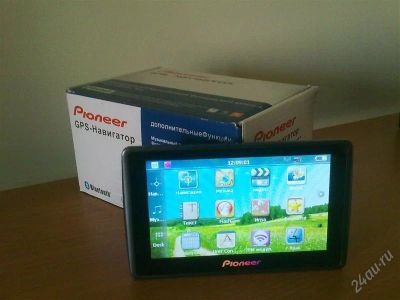 Лот: 2000985. Фото: 1. Отличный GPS навигатор Pioneer... GPS-навигаторы