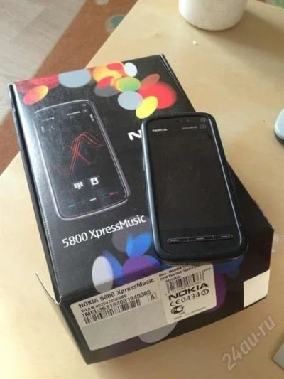 Лот: 2492747. Фото: 1. Nokia 5800 XpressMusic 8gb полный... Смартфоны
