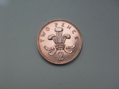 Лот: 7914065. Фото: 1. Монета 2 Пенса 1994 год Великобритания. Великобритания и острова