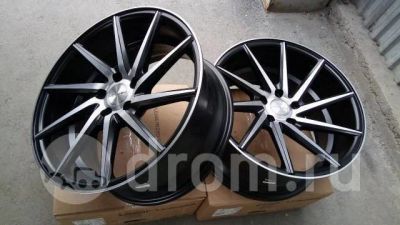 Лот: 12605549. Фото: 1. Стильные Vossen cvt Черные с полировкой... Диски