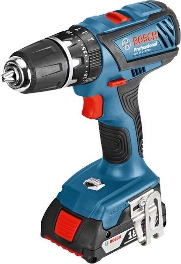 Лот: 10656137. Фото: 1. Дрель аккумуляторная ударная BOSCH... Электроинструмент