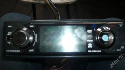 Лот: 1728276. Фото: 1. автомагнитолла Soundmax 3000 DVD. Автомагнитолы