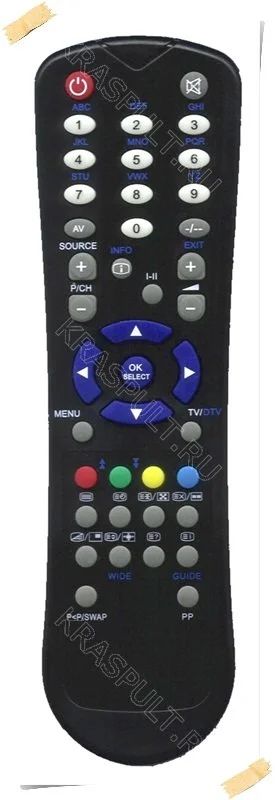 Лот: 15905247. Фото: 1. Пульт VESTEL RC47B-07C, RC-1055. Пульты ДУ