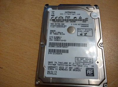 Лот: 5961683. Фото: 1. HDD 500GB. Другое (компьютеры, оргтехника, канцтовары)