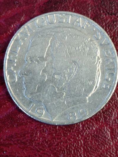 Лот: 18951216. Фото: 1. 1 крона 1989 г. Швеция. Карл Густав... Европа