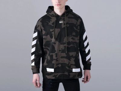 Лот: 12800117. Фото: 1. Худи Off-White. Свитеры, толстовки, худи