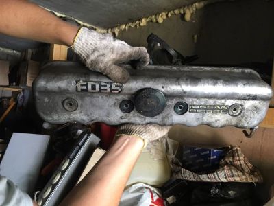 Лот: 14413780. Фото: 1. Головка блока Nissan FD35. Двигатель и элементы двигателя