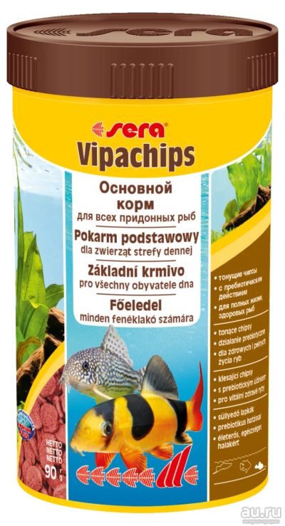 Лот: 17589212. Фото: 1. Sera VipaChips (Сера Випачипс... Корма