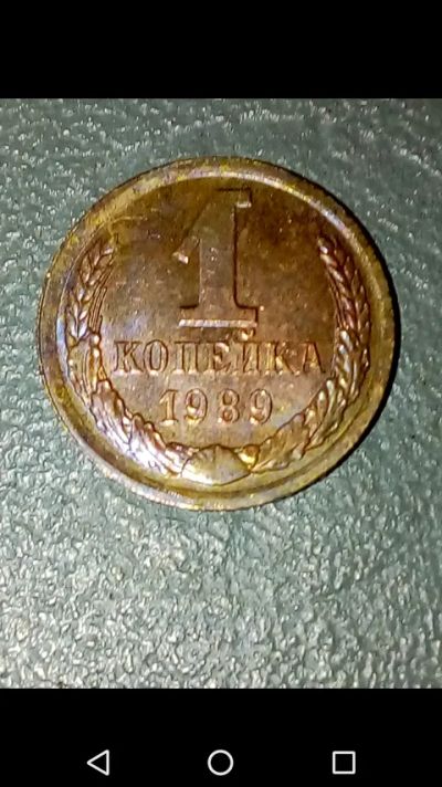 Лот: 20721102. Фото: 1. Копейка СССР 1989 год. Россия и СССР 1917-1991 года