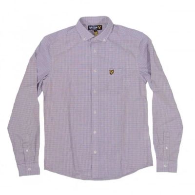 Лот: 10839855. Фото: 1. Рубашка Lyle & Scott Check Shirt... Рубашки