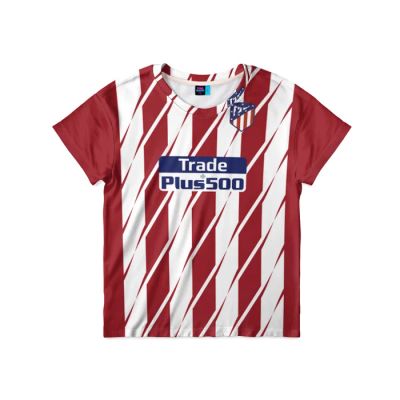 Лот: 12196928. Фото: 1. Детская футболка 3D "Atletico... Спортивная одежда